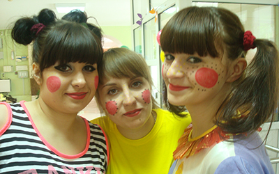 студенты – организаторы праздника