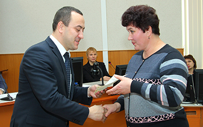 вручение сертификата