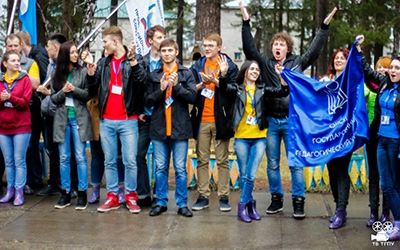 команда студентов ОмГПУ