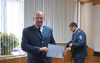 Вручение удостоверений