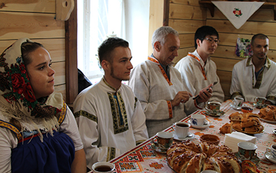 русское застолье