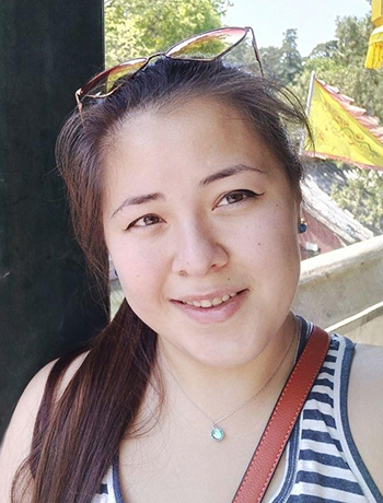 Студентка факультета иностранных языков Камилла Аглиуллина