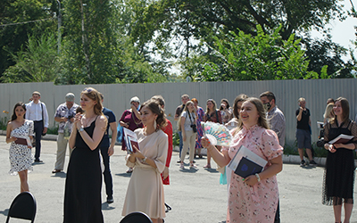 вручение дипломов