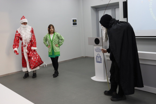 В ОмГПУ отпраздновали французское Рождество