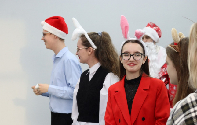 кафедра французского языка ОмГПУ в Рождество