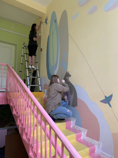 давай раскрасим этот мир проект ОмГПУ