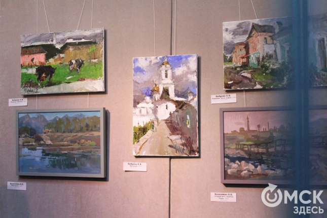 Преподаватели и студенты ОмГПУ на выставке